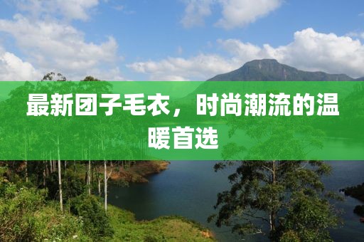 最新团子毛衣，时尚潮流的温暖首选