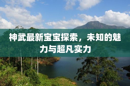 神武最新宝宝探索，未知的魅力与超凡实力