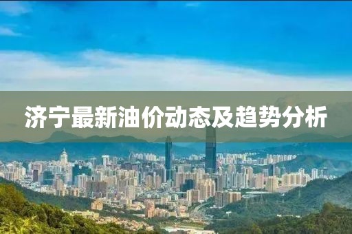 济宁最新油价动态及趋势分析