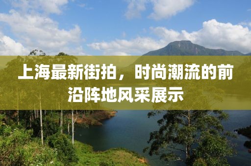 上海最新街拍，时尚潮流的前沿阵地风采展示