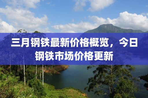 三月钢铁最新价格概览，今日钢铁市场价格更新