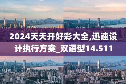2024天天开好彩大全,迅速设计执行方案_双语型14.511