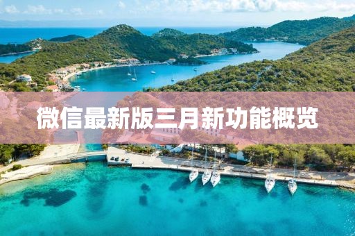 微信最新版三月新功能概览