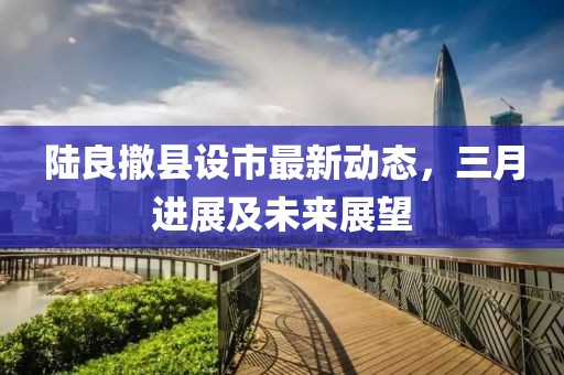 陆良撤县设市最新动态，三月进展及未来展望