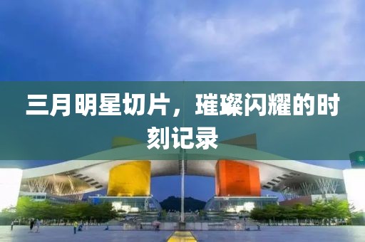 三月明星切片，璀璨闪耀的时刻记录