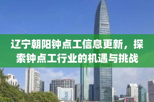 辽宁朝阳钟点工信息更新，探索钟点工行业的机遇与挑战