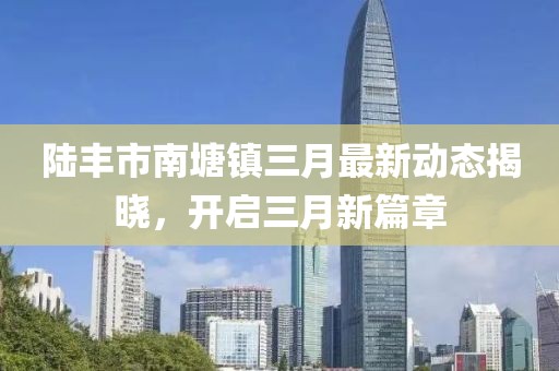陆丰市南塘镇三月最新动态揭晓，开启三月新篇章