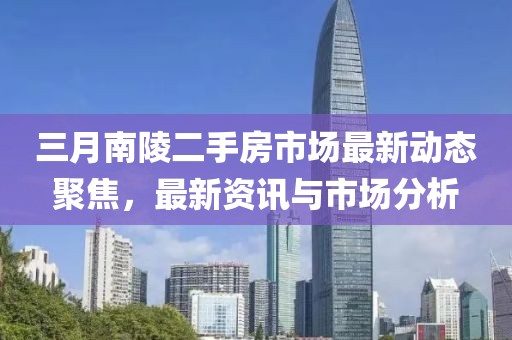 三月南陵二手房市场最新动态聚焦，最新资讯与市场分析