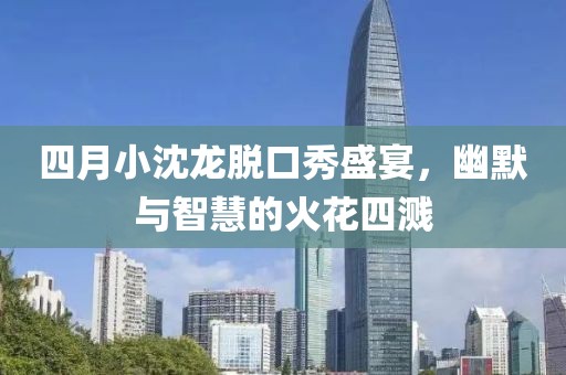 四月小沈龙脱口秀盛宴，幽默与智慧的火花四溅