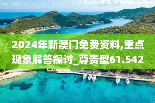 2024年新澳门免费资料,重点现象解答探讨_尊贵型61.542