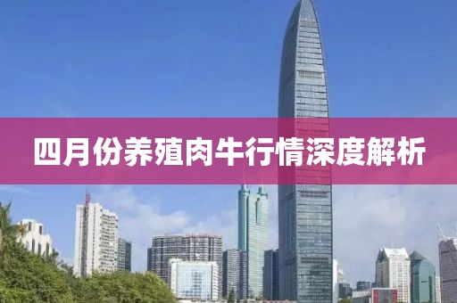 四月份养殖肉牛行情深度解析