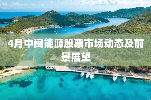 4月中闽能源股票市场动态及前景展望