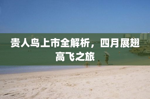 贵人鸟上市全解析，四月展翅高飞之旅