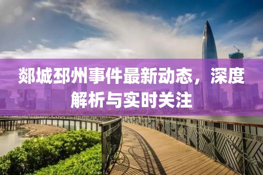 郯城邳州事件最新动态，深度解析与实时关注