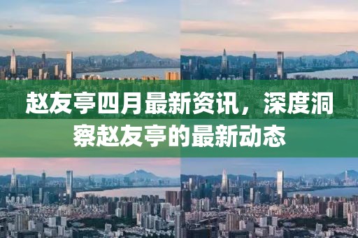 赵友亭四月最新资讯，深度洞察赵友亭的最新动态
