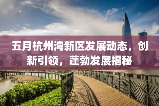 五月杭州湾新区发展动态，创新引领，蓬勃发展揭秘