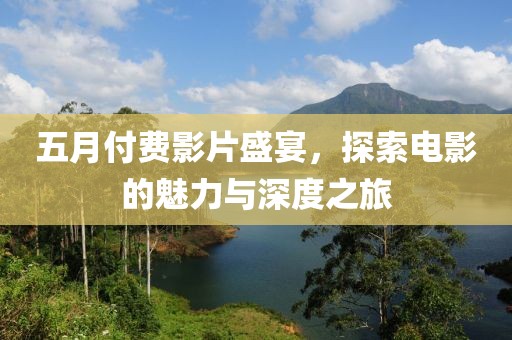 五月付费影片盛宴，探索电影的魅力与深度之旅