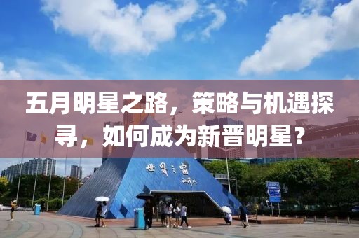 五月明星之路，策略与机遇探寻，如何成为新晋明星？