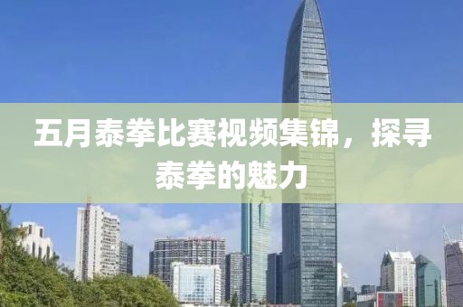 五月泰拳比赛视频集锦，探寻泰拳的魅力