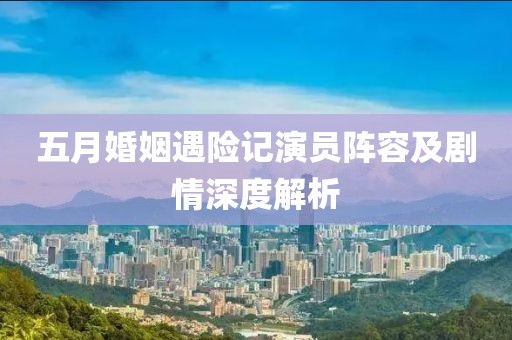 五月婚姻遇险记演员阵容及剧情深度解析