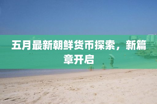 五月最新朝鲜货币探索，新篇章开启