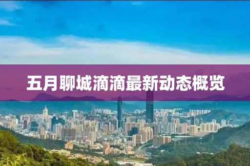 五月聊城滴滴最新动态概览