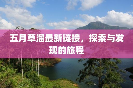 五月草溜最新链接，探索与发现的旅程