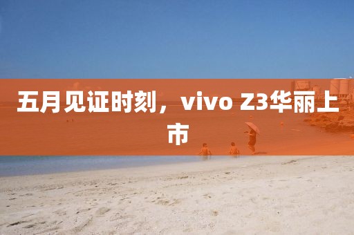 五月见证时刻，vivo Z3华丽上市