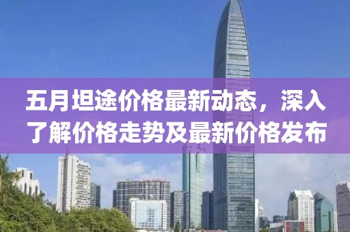 五月坦途价格最新动态，深入了解价格走势及最新价格发布