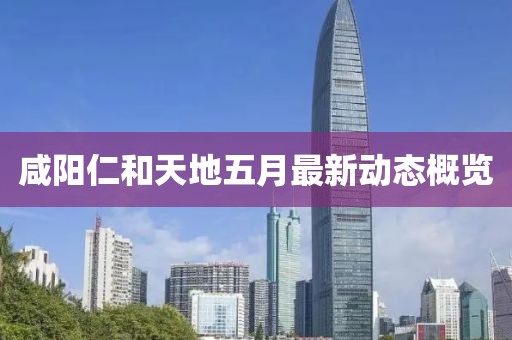 咸阳仁和天地五月最新动态概览