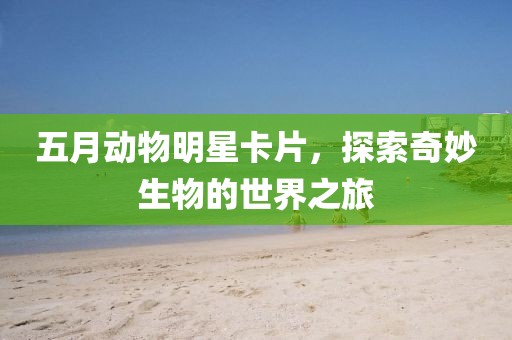 五月动物明星卡片，探索奇妙生物的世界之旅