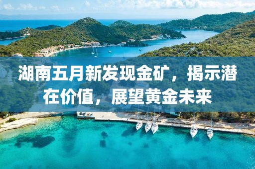 湖南五月新发现金矿，揭示潜在价值，展望黄金未来