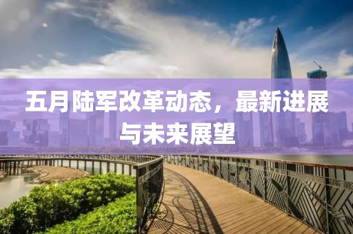 五月陆军改革动态，最新进展与未来展望