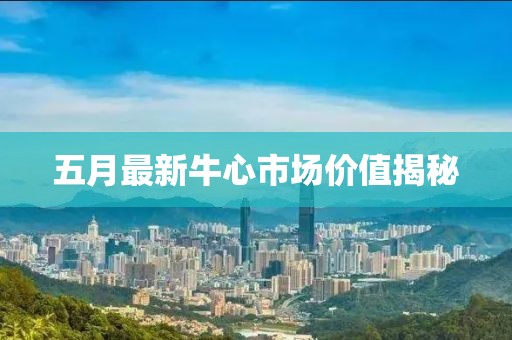 五月最新牛心市场价值揭秘