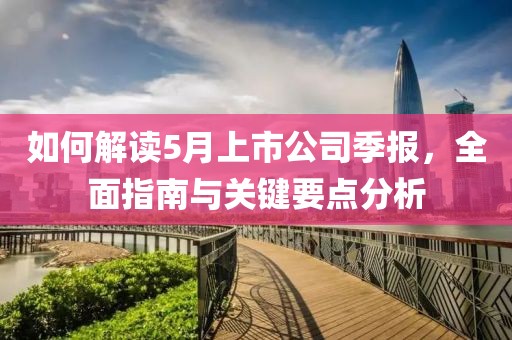 如何解读5月上市公司季报，全面指南与关键要点分析