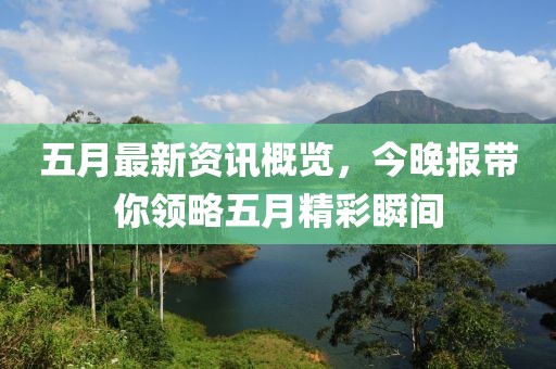 五月最新资讯概览，今晚报带你领略五月精彩瞬间