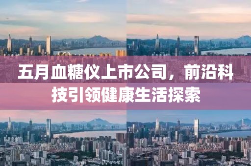 五月血糖仪上市公司，前沿科技引领健康生活探索