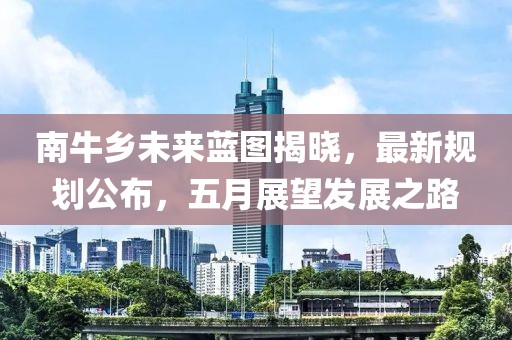南牛乡未来蓝图揭晓，最新规划公布，五月展望发展之路
