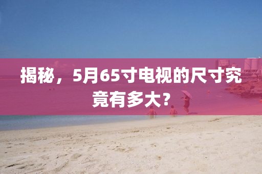 揭秘，5月65寸电视的尺寸究竟有多大？