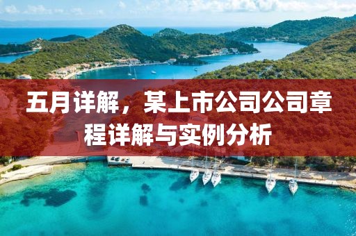 五月详解，某上市公司公司章程详解与实例分析