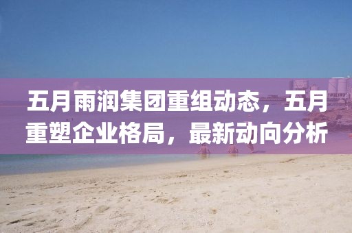 五月雨润集团重组动态，五月重塑企业格局，最新动向分析