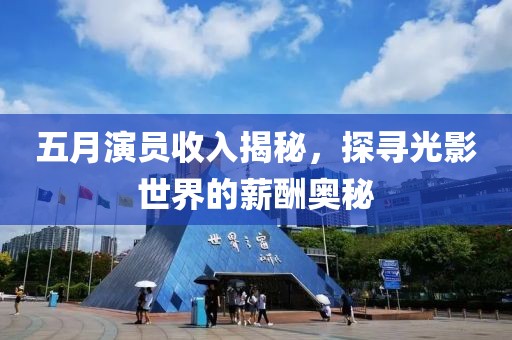 五月演员收入揭秘，探寻光影世界的薪酬奥秘