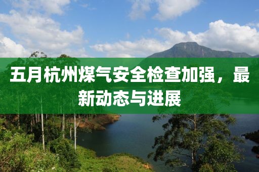 五月杭州煤气安全检查加强，最新动态与进展