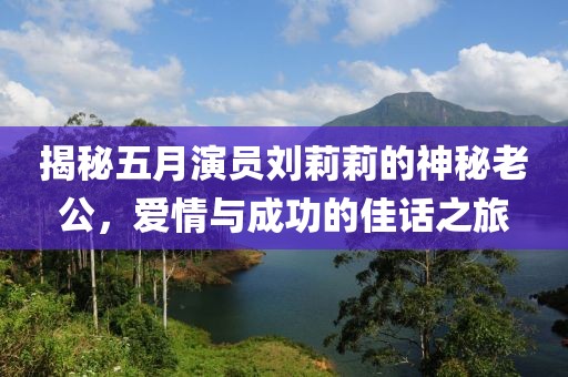 揭秘五月演员刘莉莉的神秘老公，爱情与成功的佳话之旅