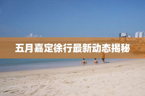 五月嘉定徐行最新动态揭秘