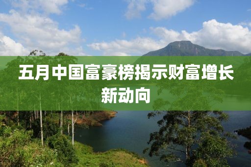 五月中国富豪榜揭示财富增长新动向