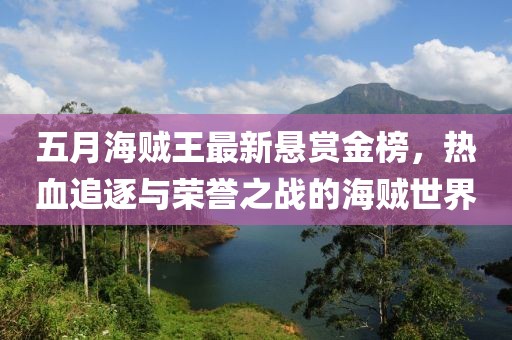 五月海贼王最新悬赏金榜，热血追逐与荣誉之战的海贼世界
