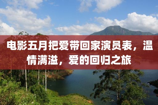 电影五月把爱带回家演员表，温情满溢，爱的回归之旅