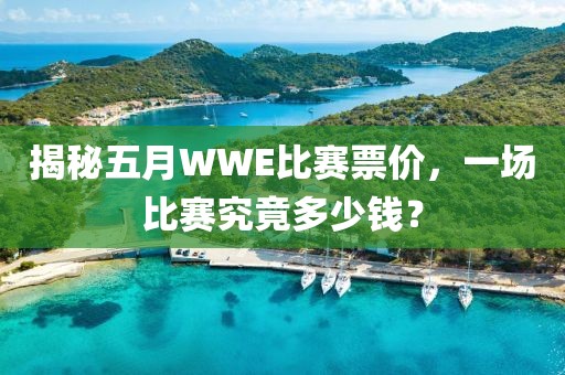 揭秘五月WWE比赛票价，一场比赛究竟多少钱？