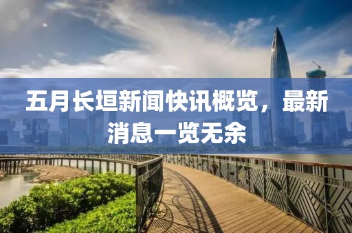 五月长垣新闻快讯概览，最新消息一览无余